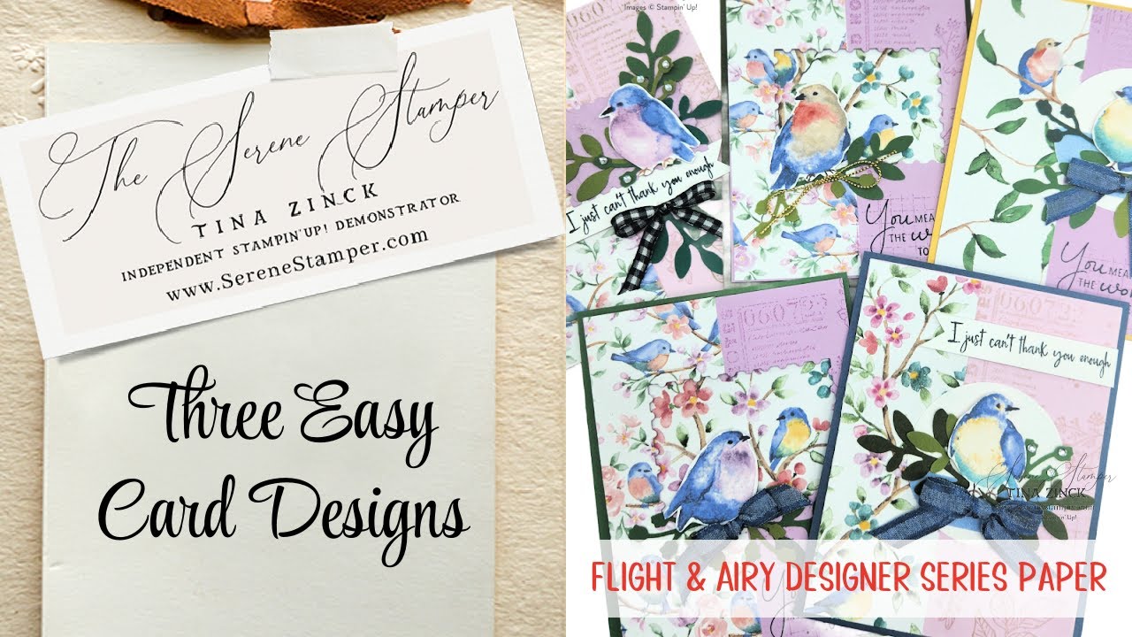 Three Easy Cards Designs | MASS PRODUCING All Occasion Cards!