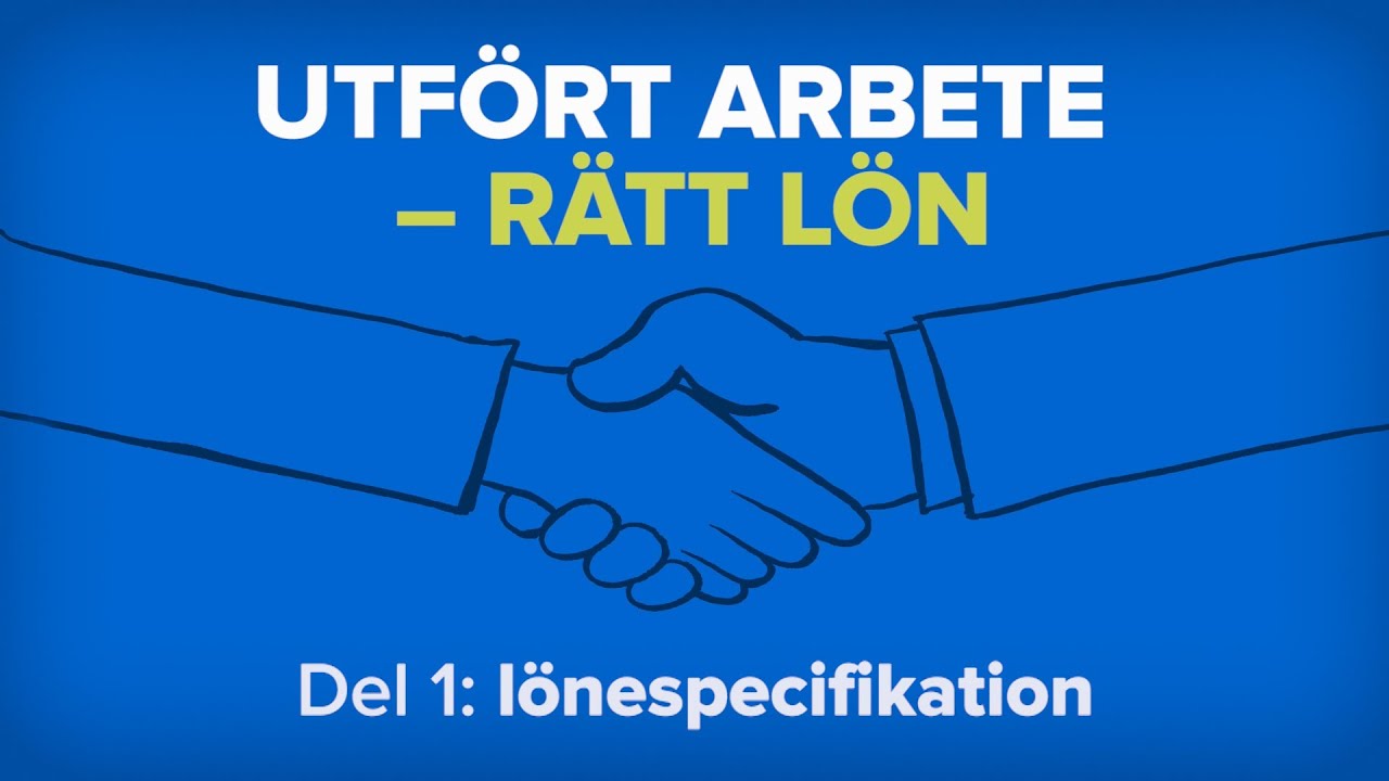 Utfört arbete – rätt lön, del 1: lönespecifikation | SuPer-liitto