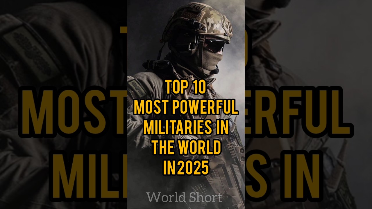 Top 10 Most Powerful Militaries in The World In 2025 #army #toparmyintheworld #pakarmy #top