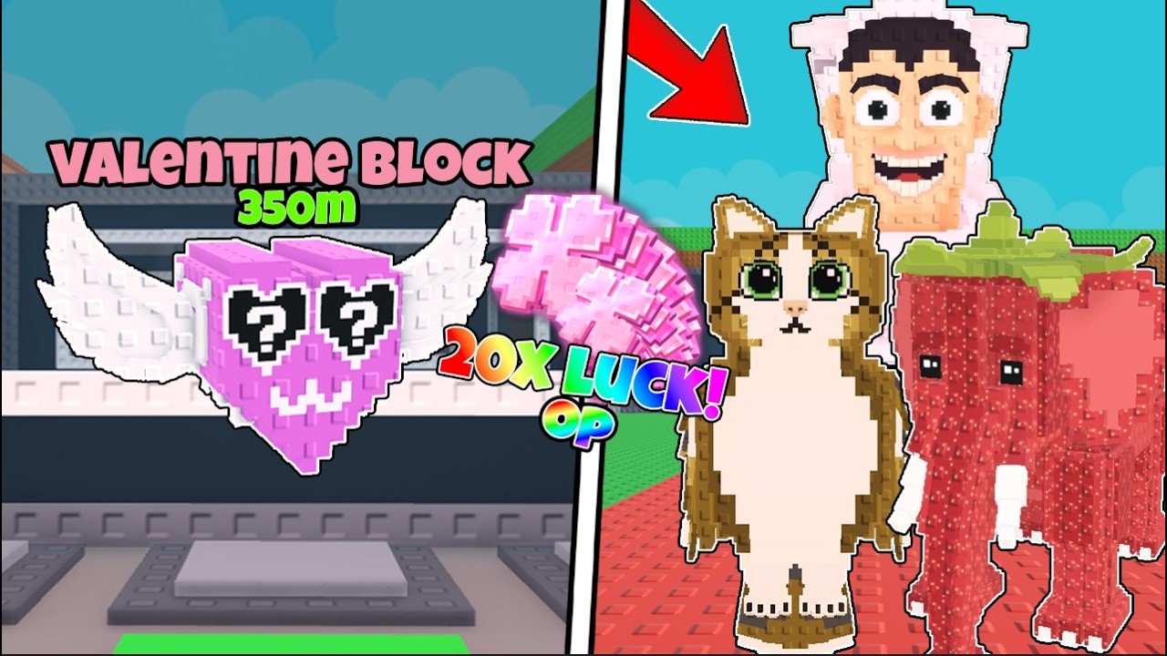 NOWY 20X LUCK JEST ZA MOCNY W STEAL A BRAINROT! W Roblox