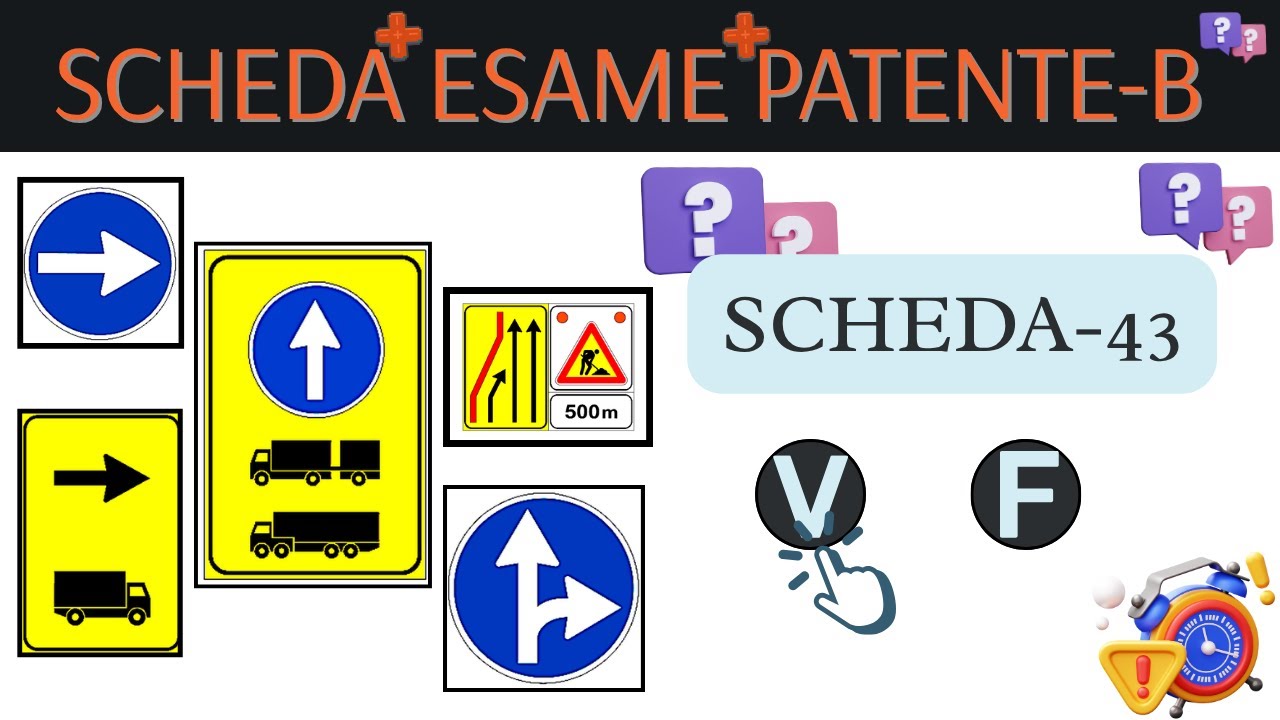 PATENTE B FACILE? Mettiti alla Prova! | Quiz n.43 Simulazione Reale | 10 Dicembre 2025