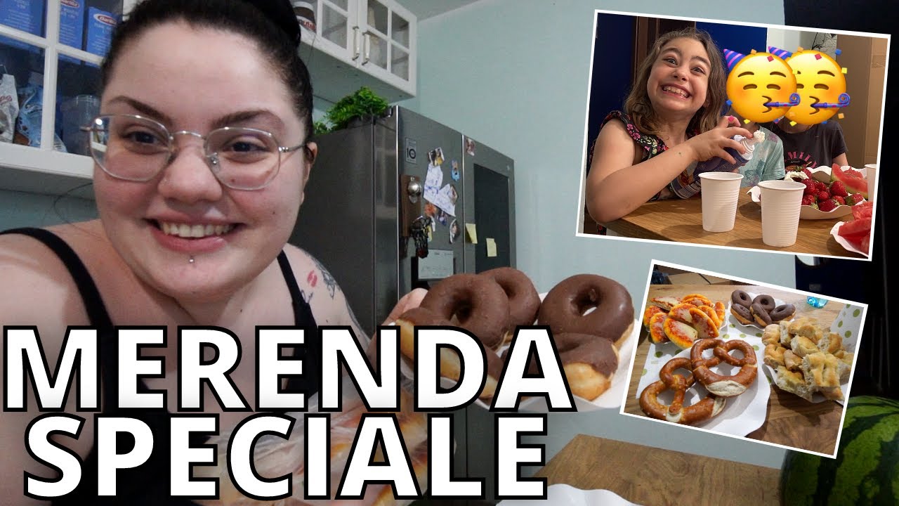 PREPARO UNA MERENDA SPECIALE PER LARA E LE SUE AMICHETTE ! / chiara paradisi