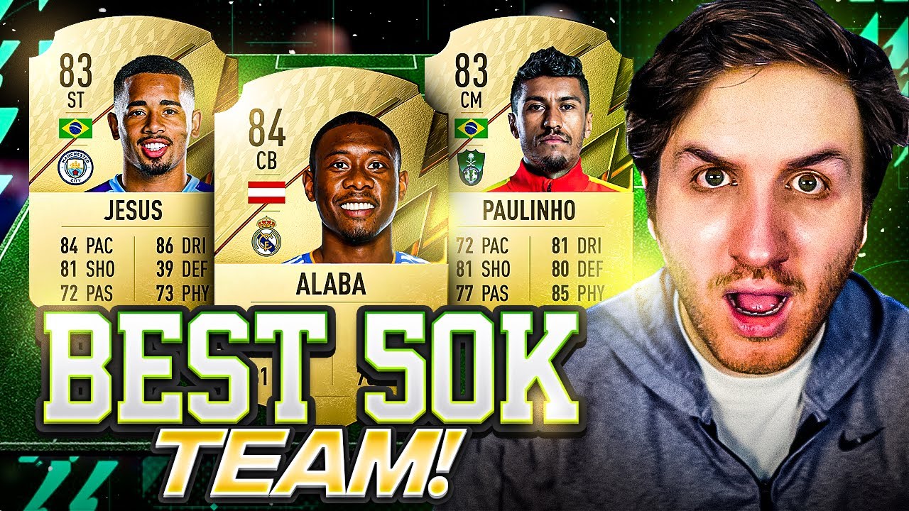 BEST 50K STARTER TEAM IN FIFA 22