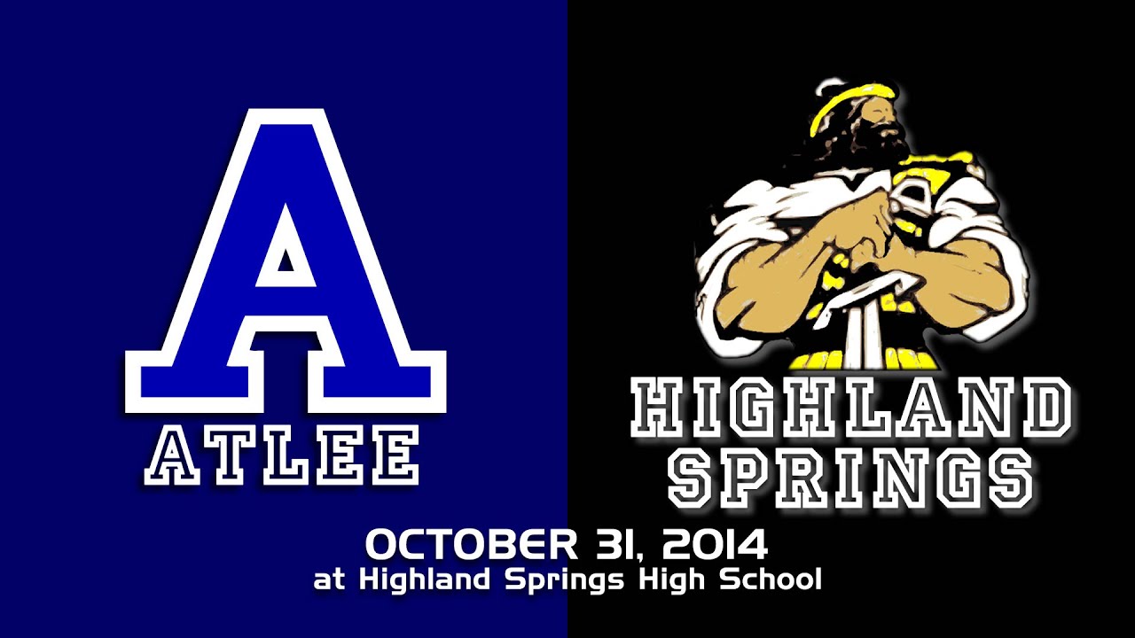 Atlee vs Highland Springs - Football Highlights - 10/31/14