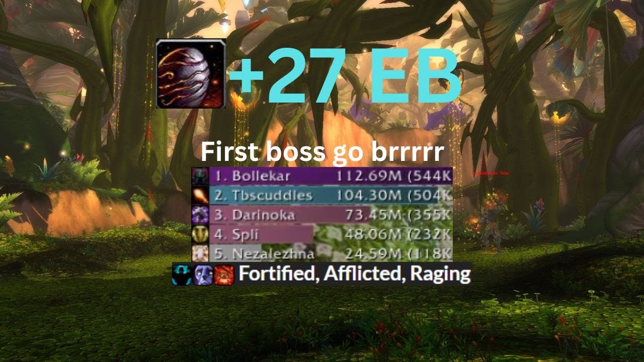 +27 Everbloom | Fire Mage | Fortified | Ignite Build | S3 Week 7 | M+