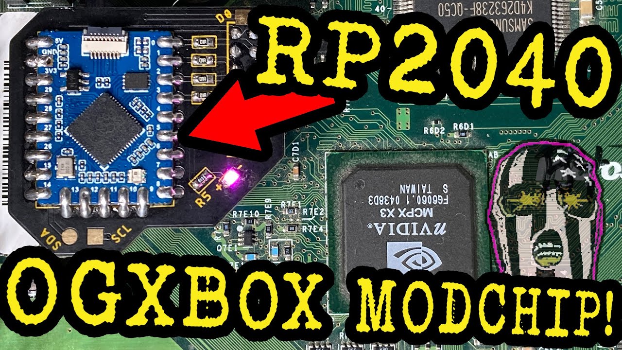 NEW Rp2040 Modchip for OGXbox - MODXO