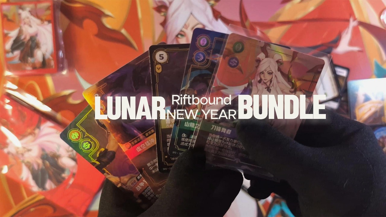 Unboxing lunar new year - 2026 Riftbound