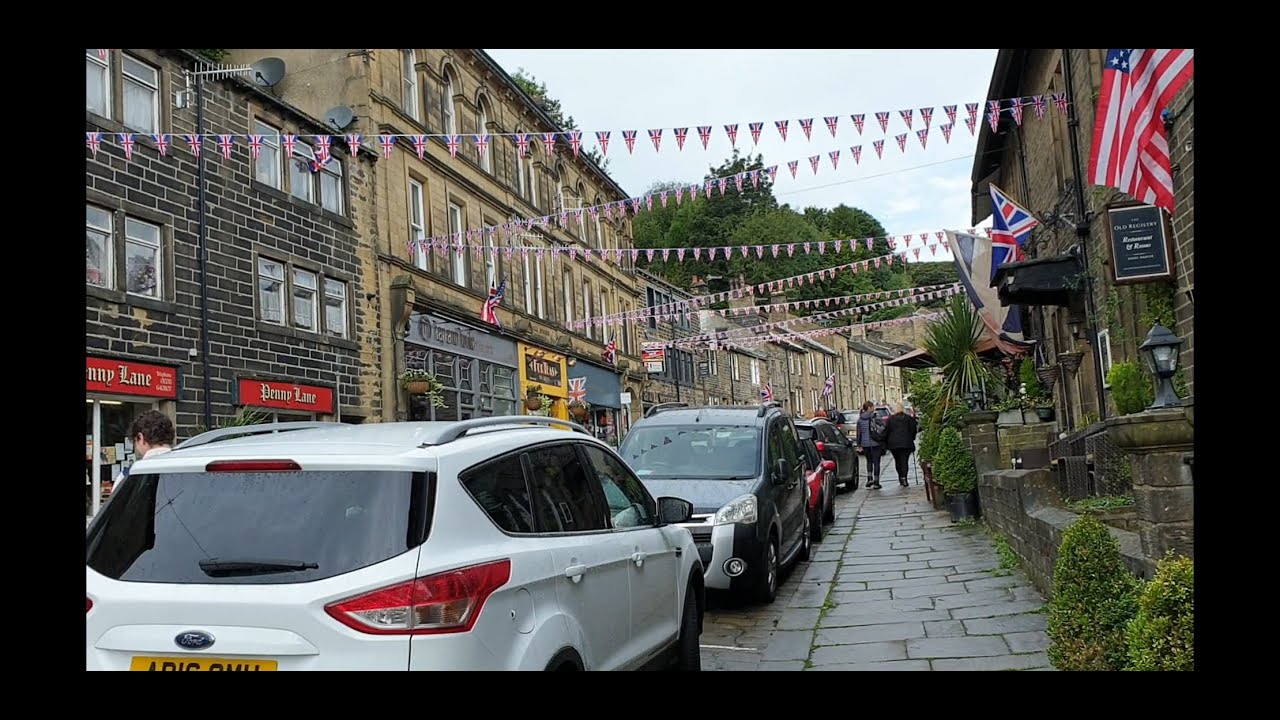 FROM HUDDERSFIELD TO HAWORTH IN 10 MINUTES(BRIGHOUSE, QUEENSBURY, DENHOLME)