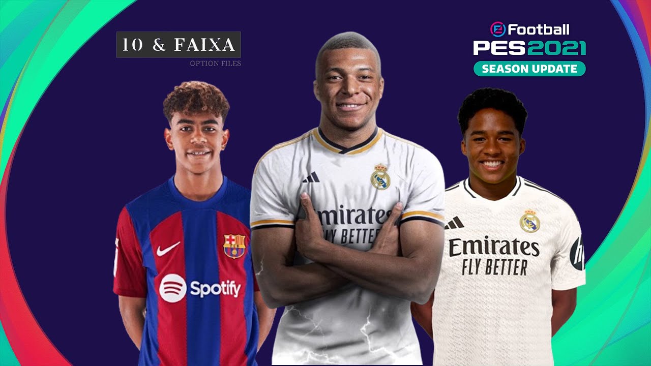 PES 2021 OPTION FILE AUGUST  SEASON 2024/25 PS4/PS5/PC FULL UPDATE