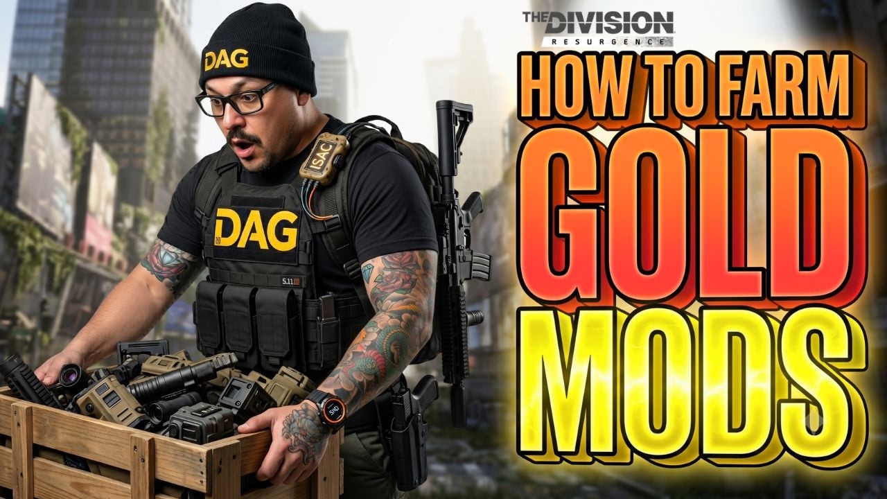 GEAR & WEAPON MODS | Best Mods To Use | New Agent Guide How To Farm | Division Resurgence