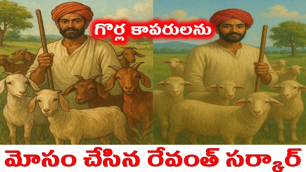 REVANTHREDDY IS NOT TAKING CARE OF SHEPERDS IN TELANGANA