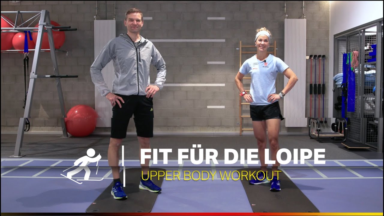 DSV Fitness mit Markus | Ski Langlauf Upper Body Workout mit Steffi Böhler