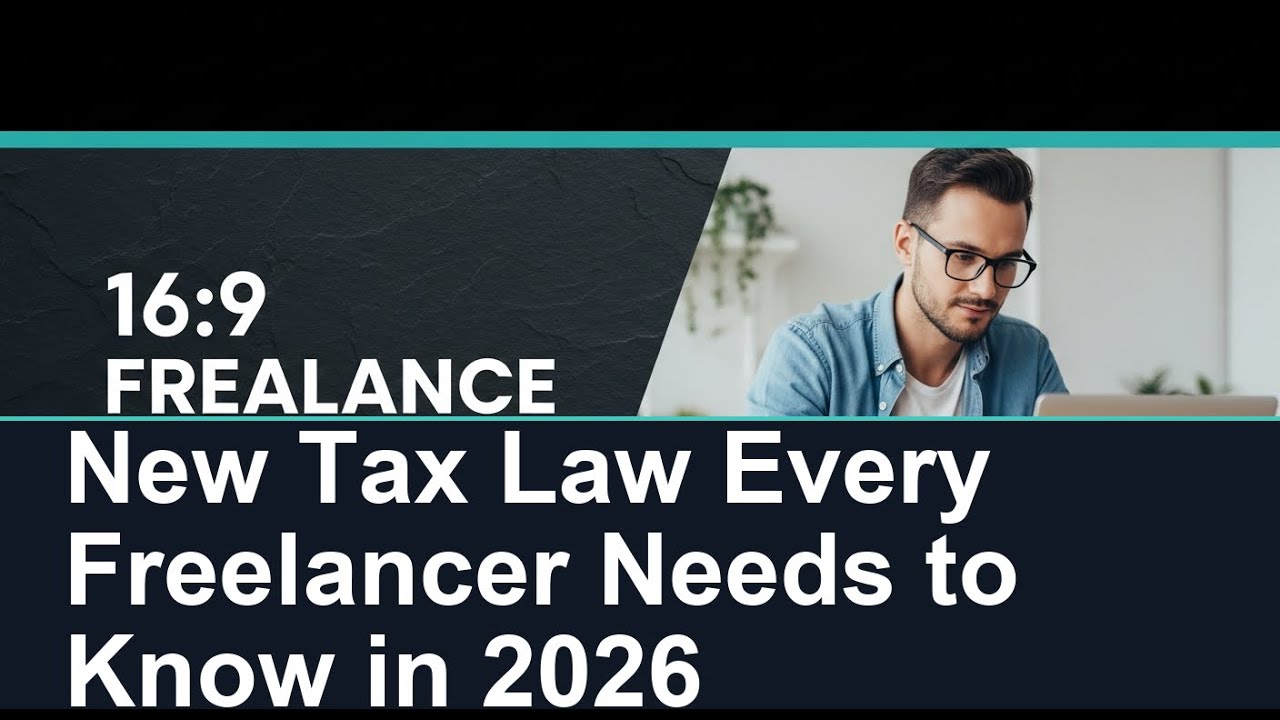 New Tax Law Every Freelancer Needs to Know in 2026