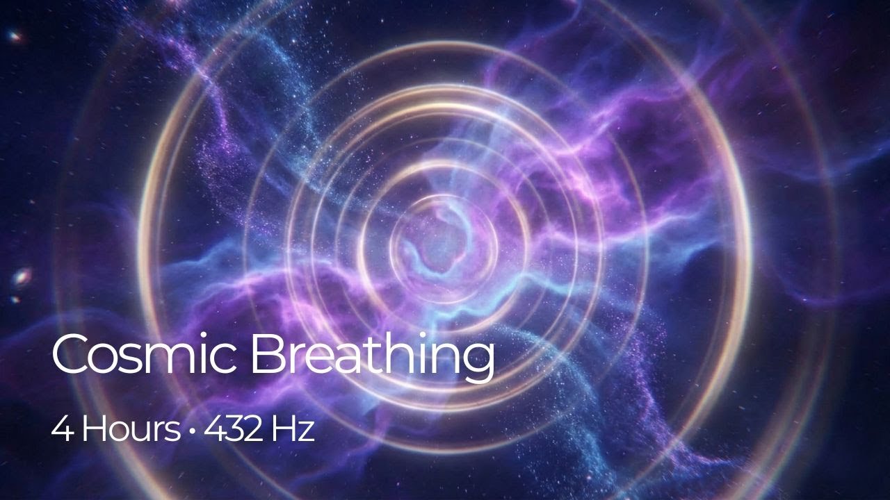 Cosmic Breathing 🌌 432Hz | 4H | 코스믹 호흡 | 4시간 | ลมหายใจจักรวาล | 4 ชั่วโมง