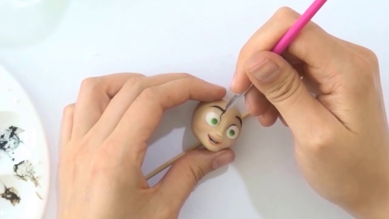 Modelado de figura comestible de Jessie de Toy Story