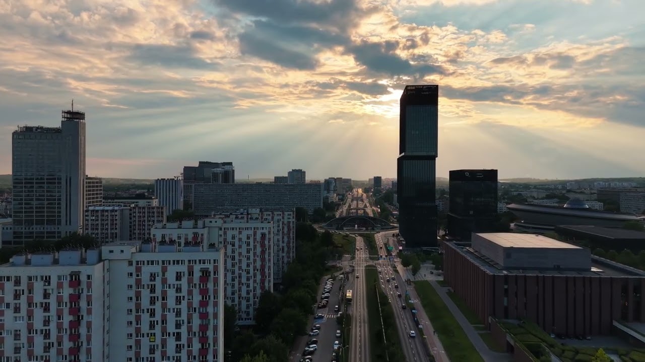This Is KATOWICE Like You&rsquo;ve Never Seen Before! 🇵🇱 | Stunning 4K Drone Sunset | Poland