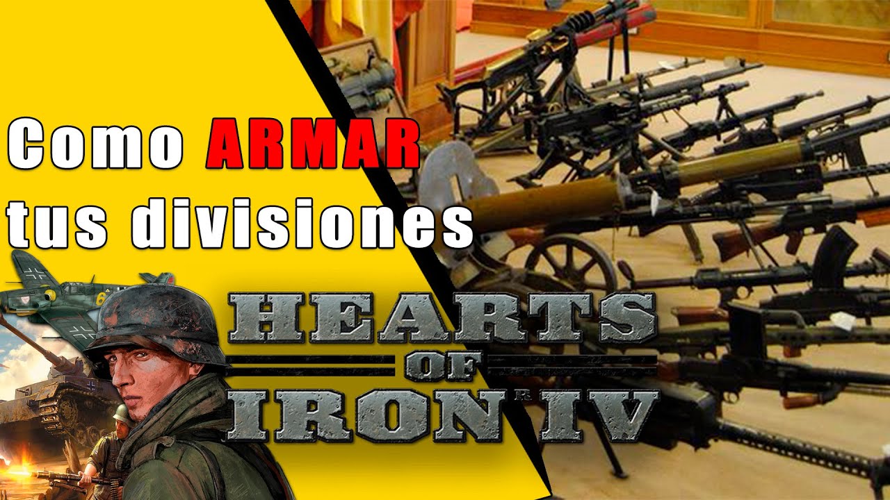 hoi4: Como armo todas mis plantillas de Division