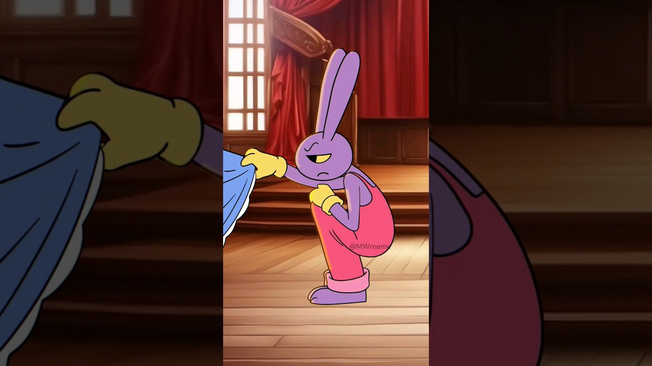 JAX x POMNI - What's That Sound? 🤣| The Amazing Digital Circus Fan Art #animation #tadc #cartoon