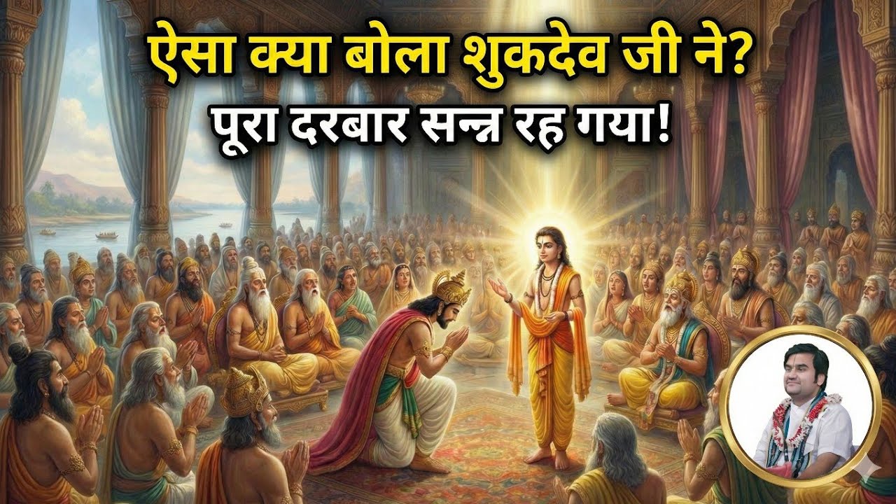 ऐसा क्या बोला शुकदेव जी ने? पूरा दरबार सन्न रह गया! 😱 | Indresh Ji Maharaj #viral