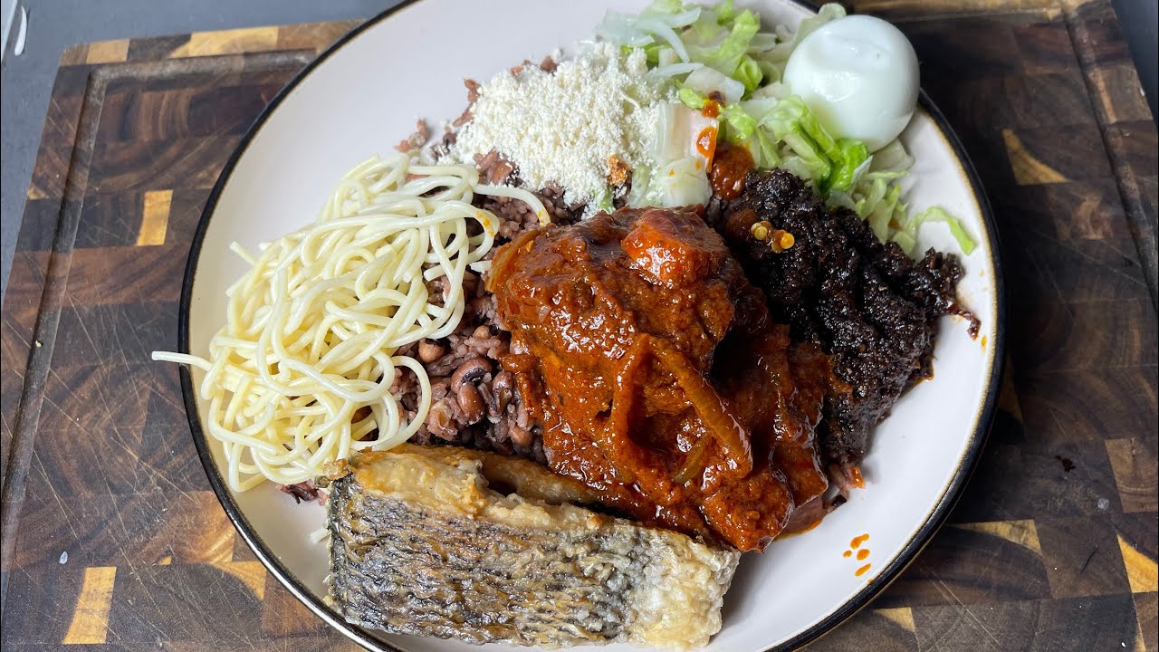 How To Make Festive Waakye | Waakye | 🇬🇭 Rice & Beans | Recipe | Lovystouch 