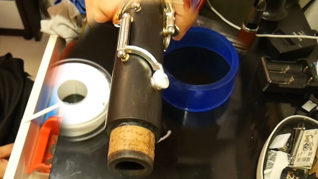 KLARINETTEN HACKS: Teflonband, ein Multitool. Damit die Klappen nicht mehr kleben...