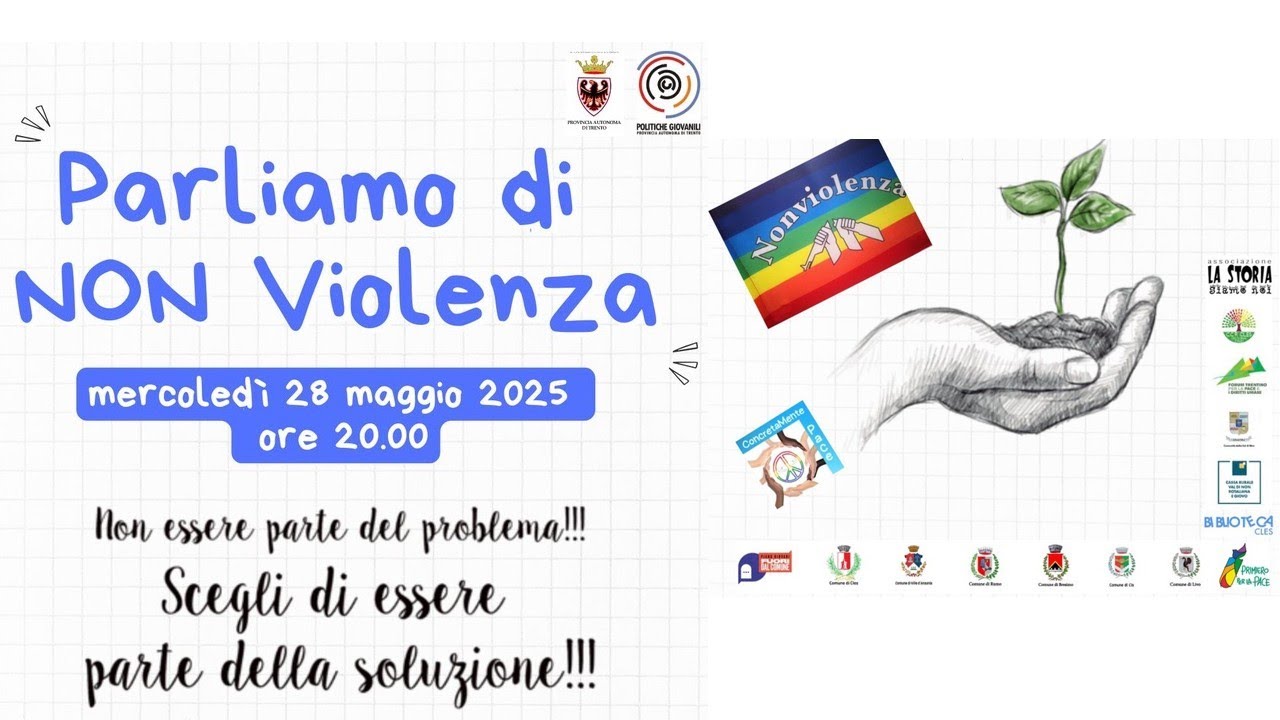 Incontro sul tema della non violenza