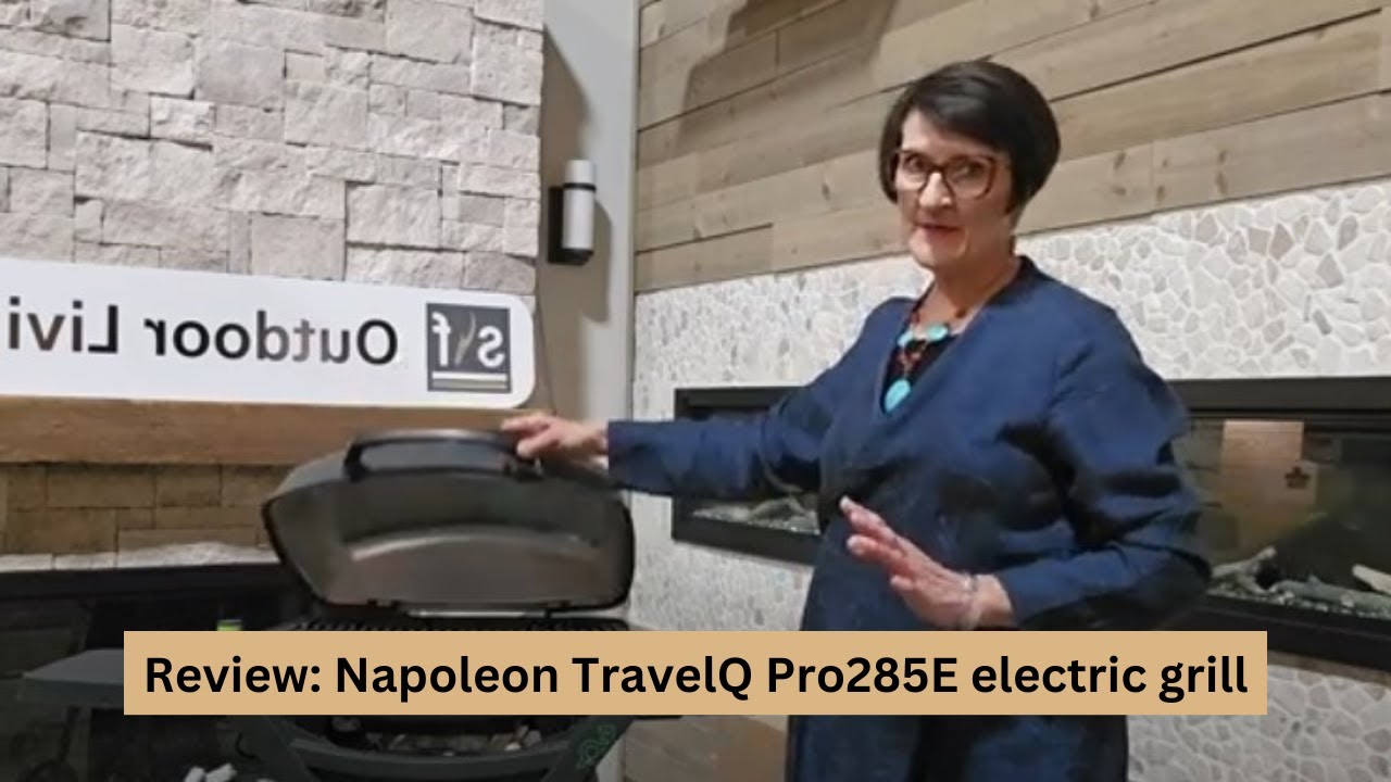 Napoleon TravelQ PRO285E portable electric grill #grill #grilling