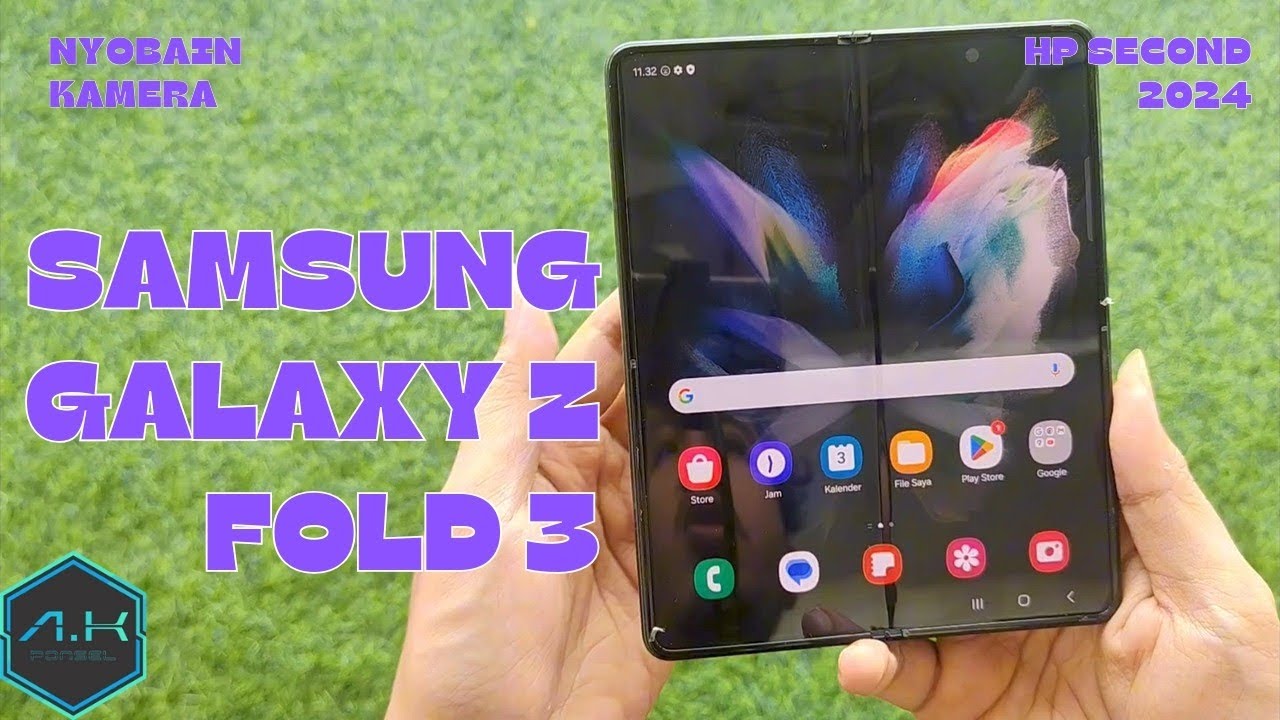 review samsung galaxy Z fold 3 di tahun 2024 | review kamera samsung galaxy Z fold 3