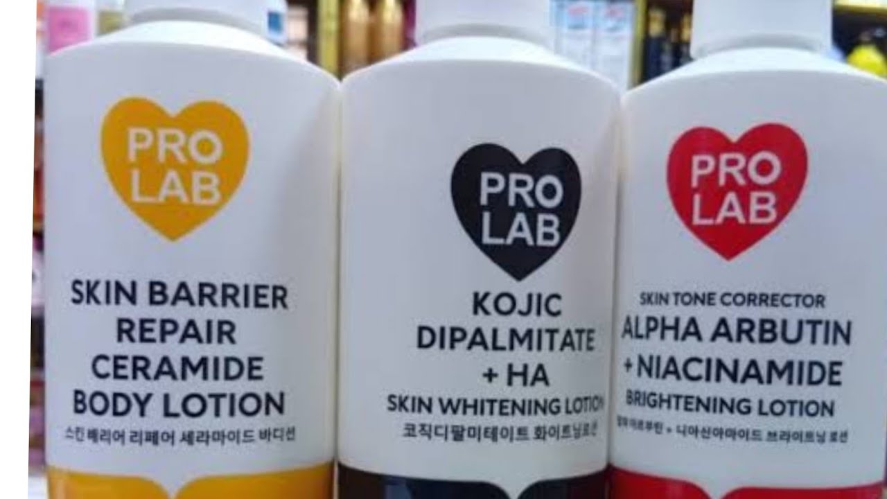 ОБЗОР ЛОСЬОНОВ PROLAB