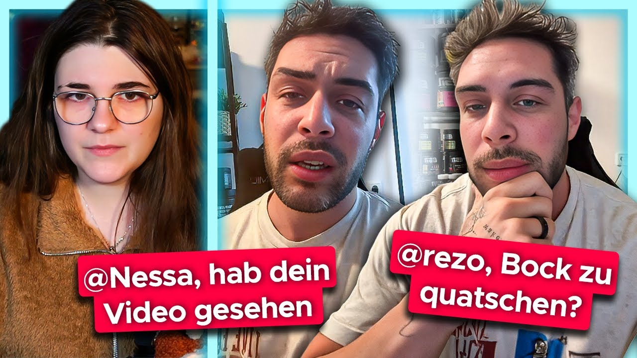 Hat Nessa Streit mit einem TikToker?