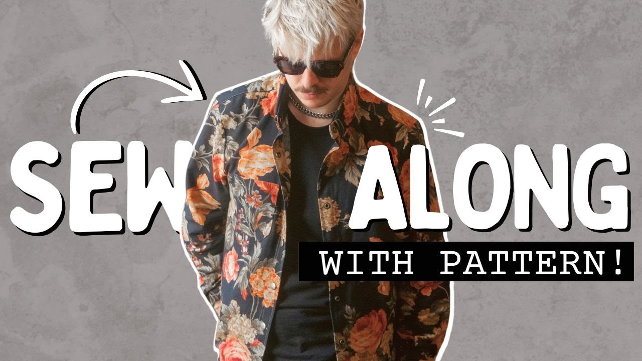 Men's Shirt Sew-Along! Step-by-Step Tutorial