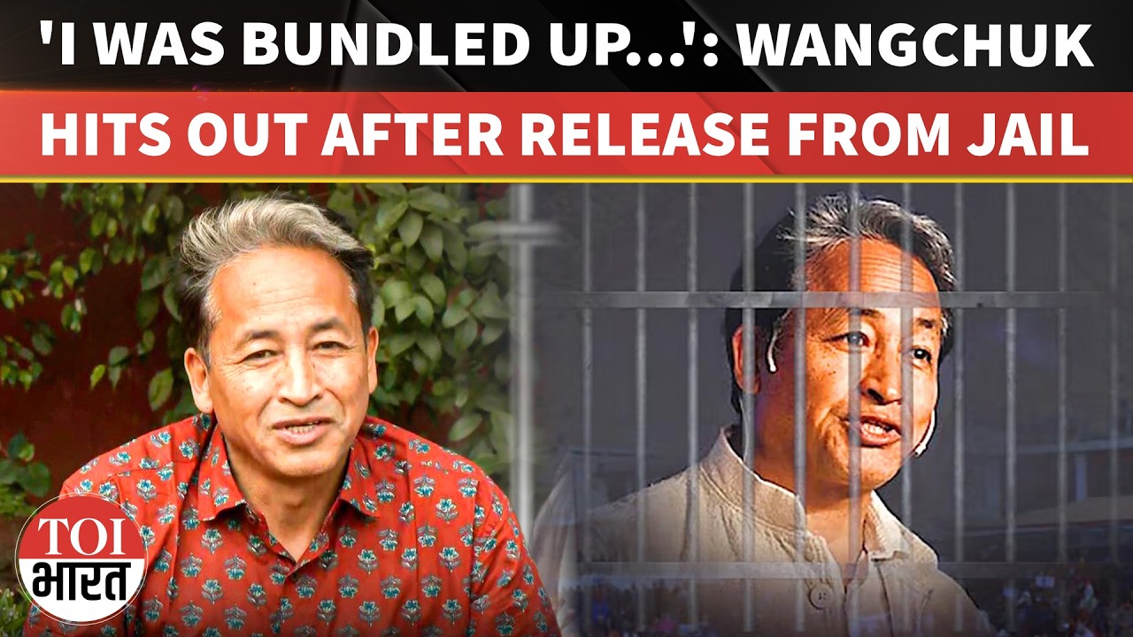 'HUGE HORROR STORY': Ladakh Activist Sonam Wangchuk's 1st Remarks After Release From NSA Detention
