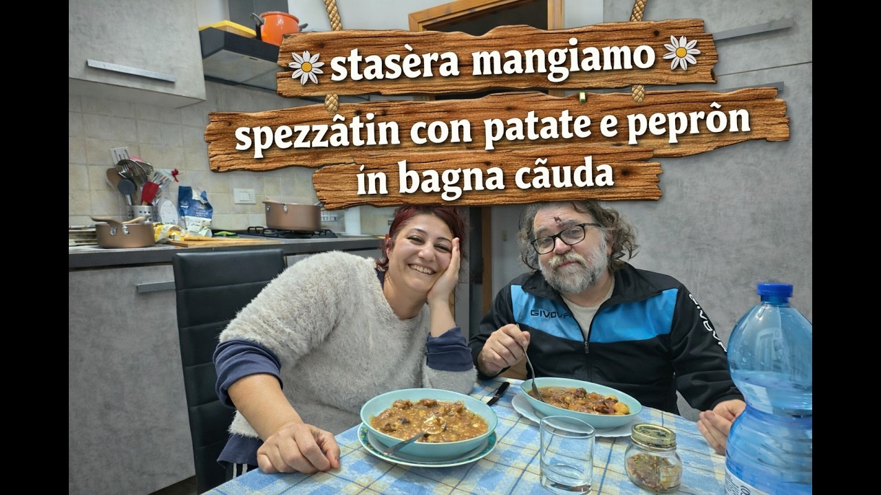 Spezzatino con Patate Morbidissimo | Peperoni con Bagna Càuda #montagna #fattoria #vitarurale #farm