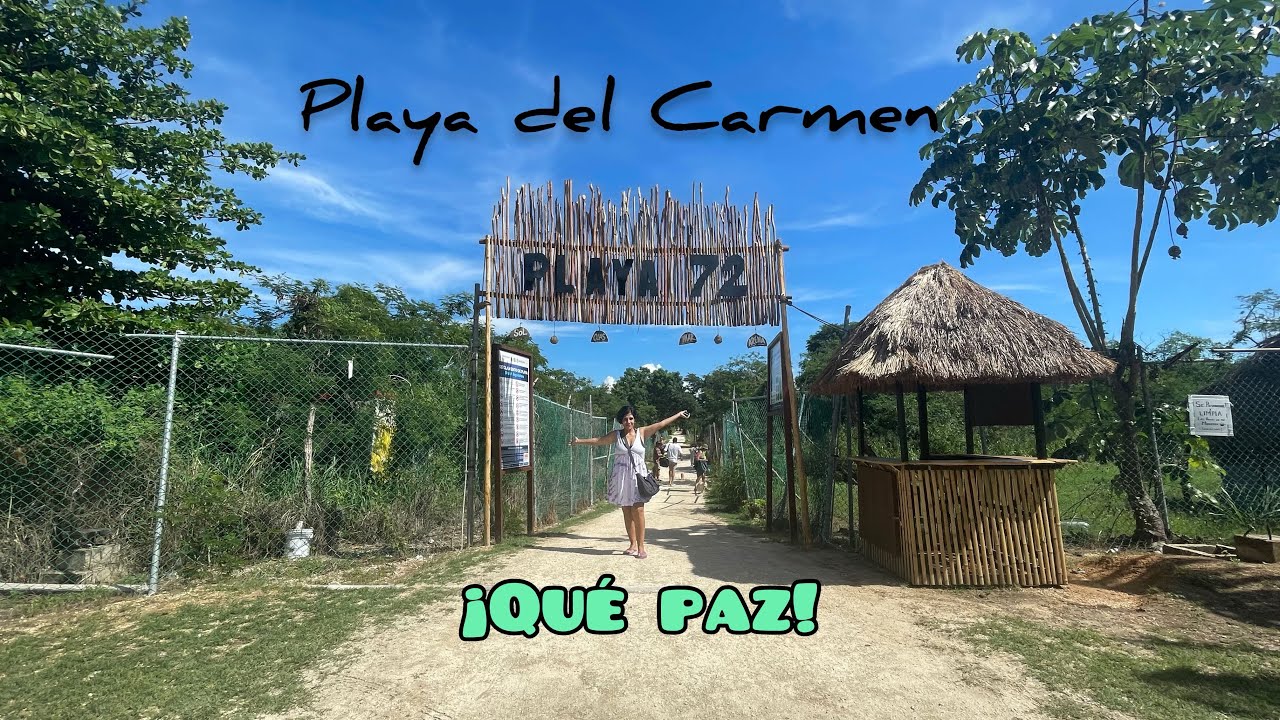 Playa 72, la playa mas tranquila de PLAYA DEL CARMEN que he visitado