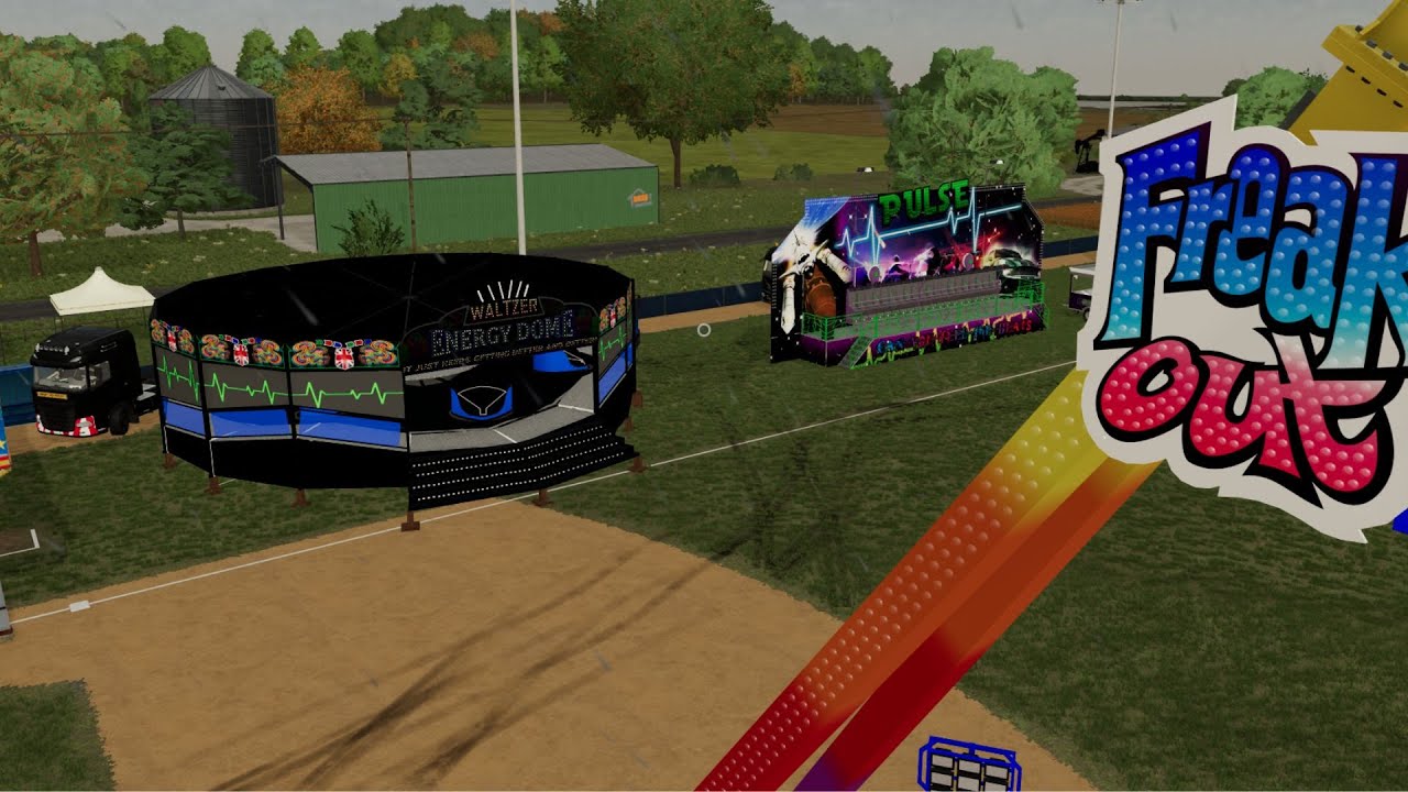 Fun Fair Build Up pt2! Griffin Indiana