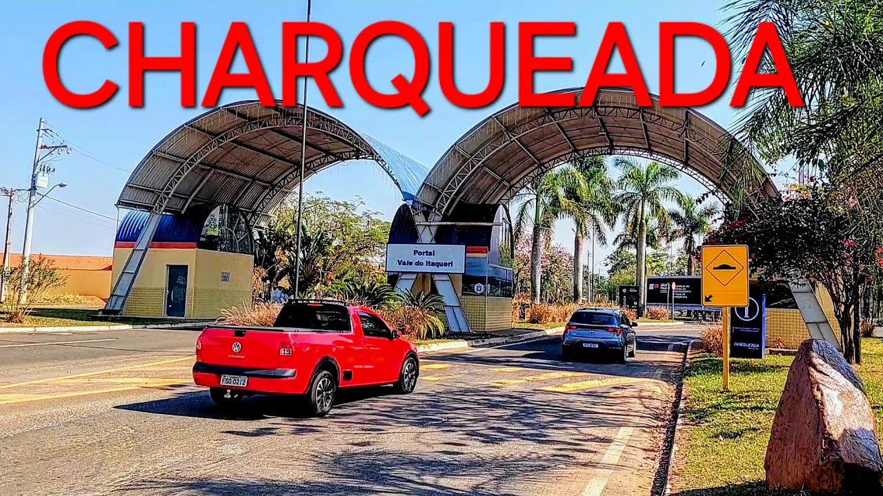 CHARQUEADA-SP Conheça a cidade dos Ipês Branco!! Seguindo à pé