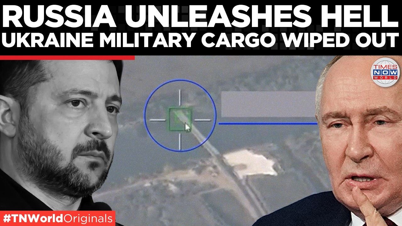 RUSSIA STRIKES: Odesa Cargo Ship Carrying Ukrainian Military Equipment Hit In Port!