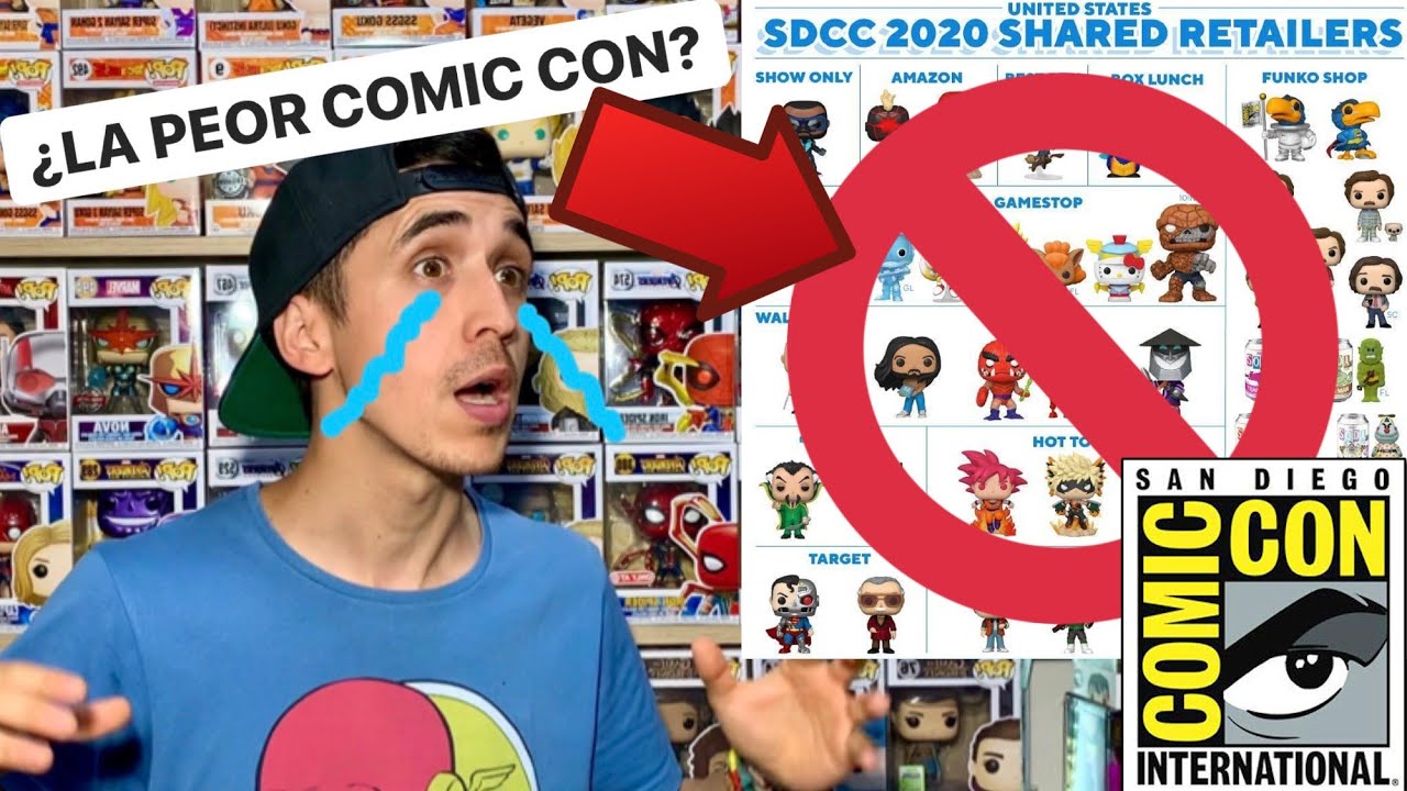 TODAS las FIGURAS EXCLUSIVAS de la SAN DIEGO COMIC CON 2020 ¿DÓNDE COMPRAR los Funko Pop EXCLUSIVOS?