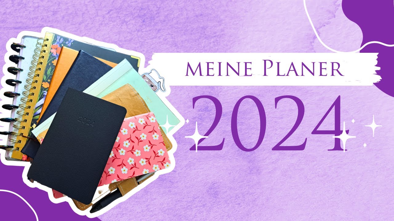 Meine Planeraufstellung für 2024 | Happy Planner Fail und jede Menge Journals