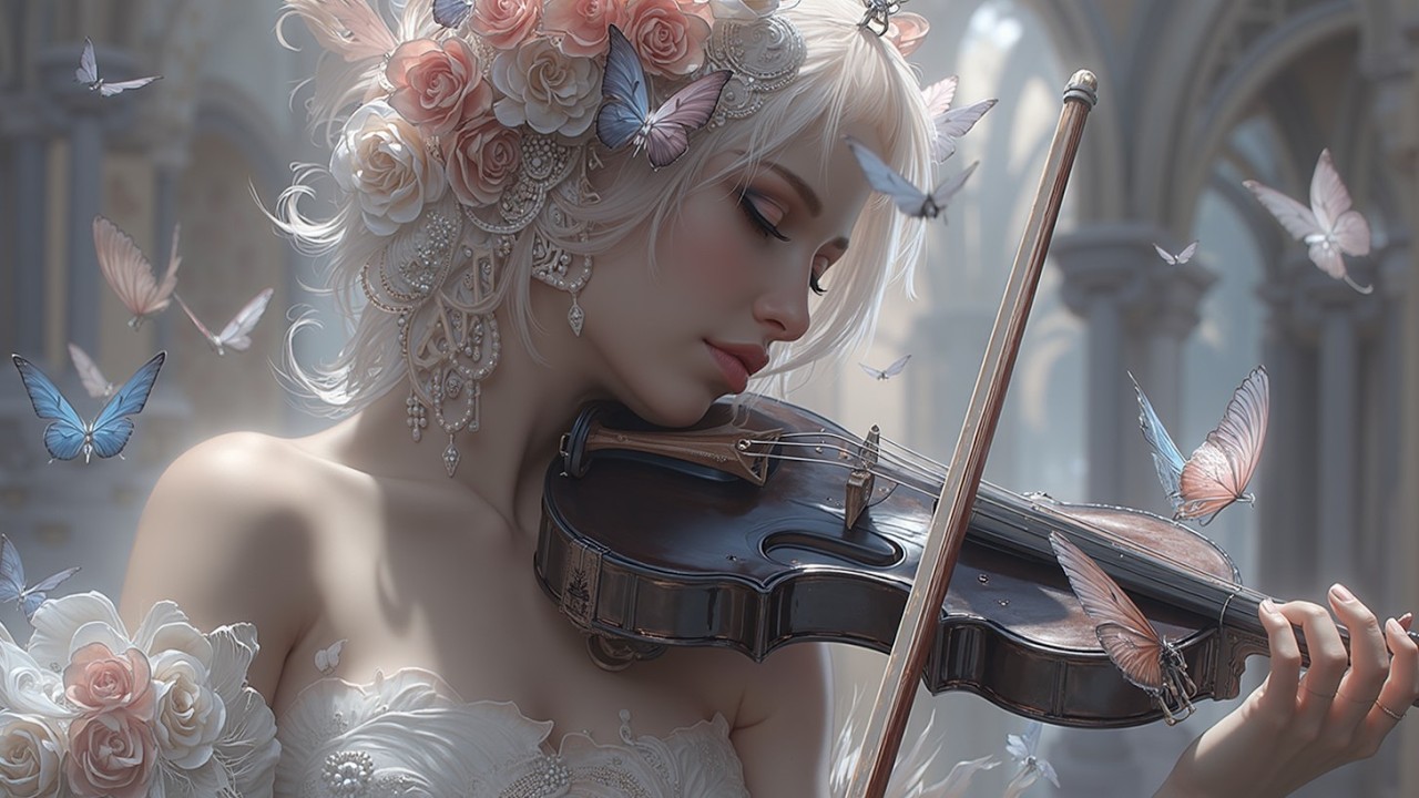 Enchanting Violin Remix Fluttering Butterflies EDM