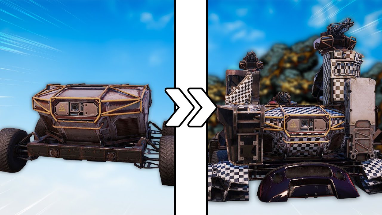 Building an Aurora Car for BFU in Crossout