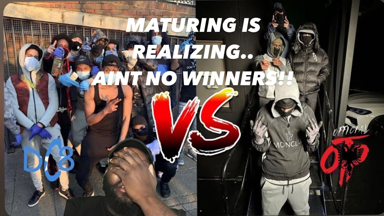 CHICAGO DUDES REACTION TO The Deadly War In North London: DC8 Vs OTP | SKYBOI
