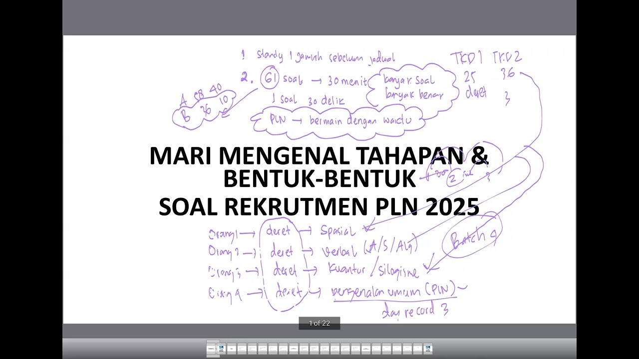 08. Belajar Latihan Soal Tes Rekrutmen PLN 2025