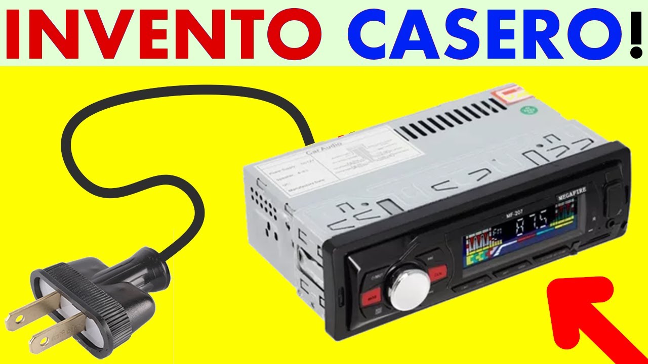 Como conectar cualquier auto estéreo en casa con este truco!