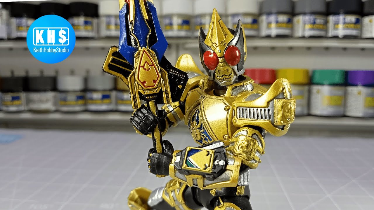 【Detail Touch Up】P.Bandai Shodo-X Kamen Rider Blade King Form