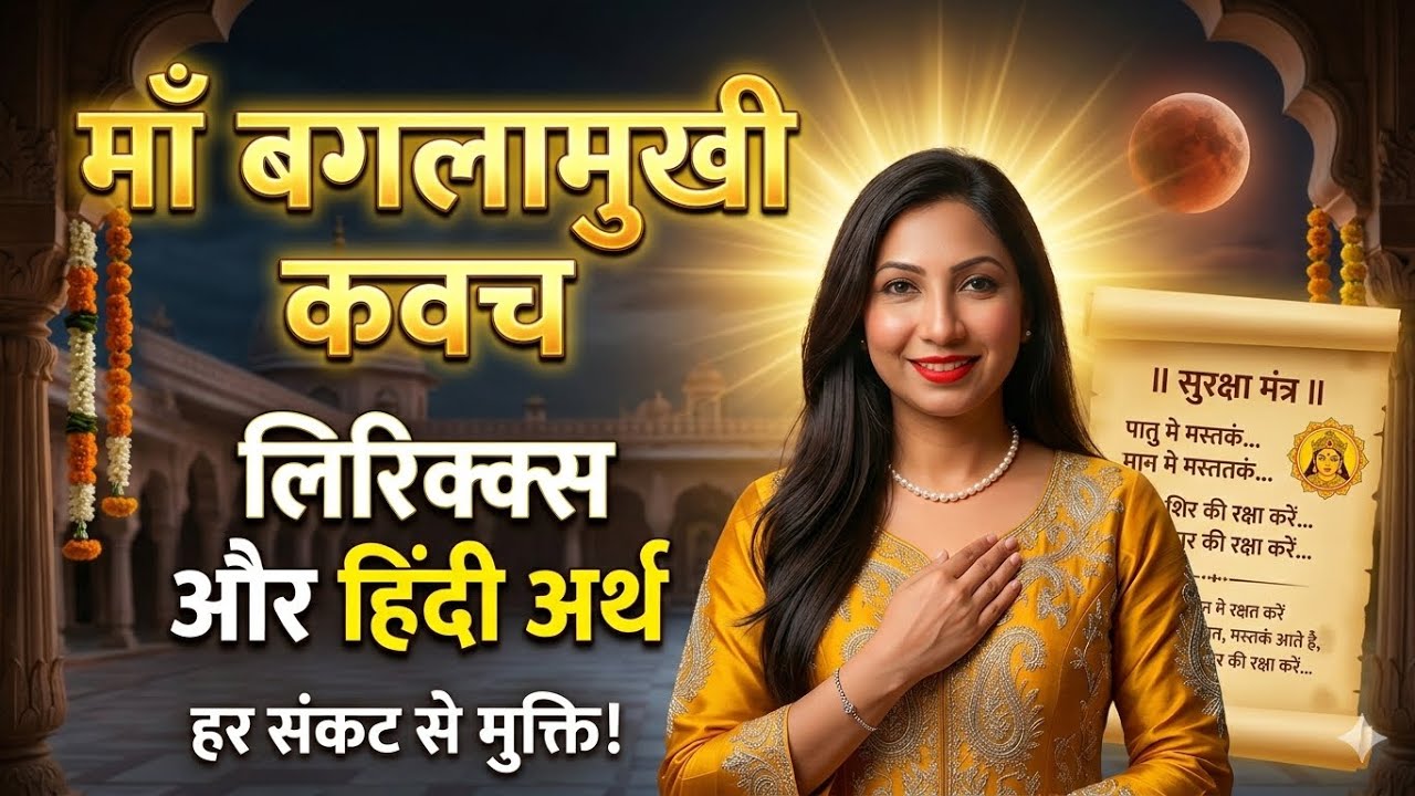माँ बगलामुखी कवच | अर्थ और लिरिक्स के साथ | शत्रु नाश और सुरक्षा के लिए शक्तिशाली मंत्र #baglamukhi 