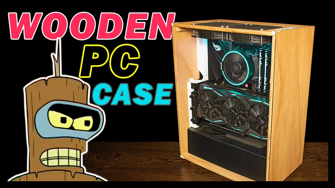 How I made a Wooden PC Case