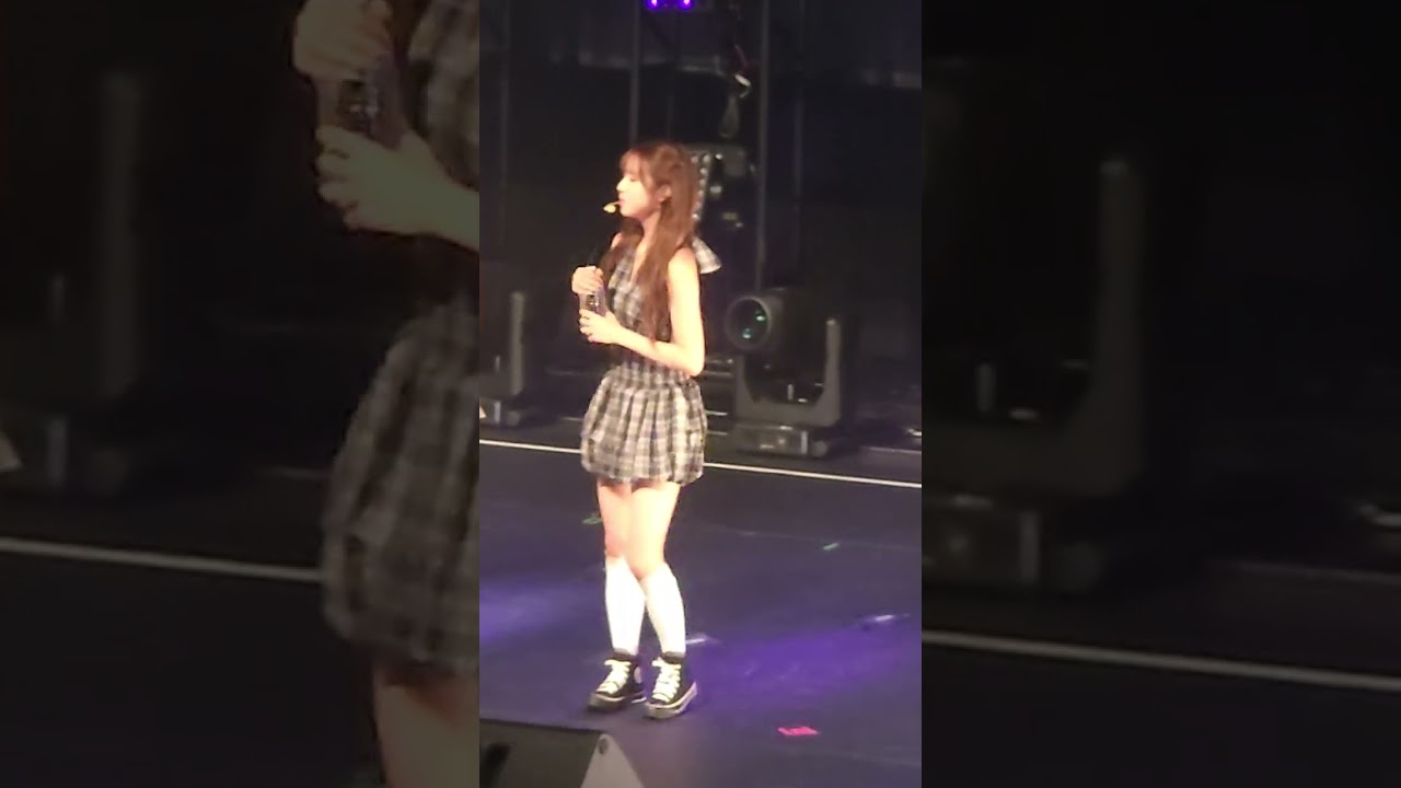 Ireh Final Goodbye to US Plory - Purple Kiss (퍼플키스) - San Jose 2025 #purplekiss #shorts
