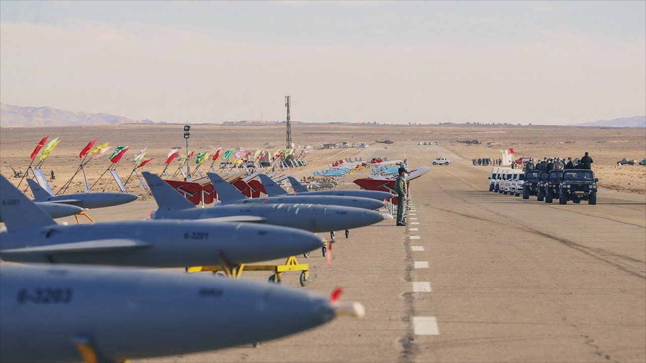 Iran tests hundreds of drones in military exercise