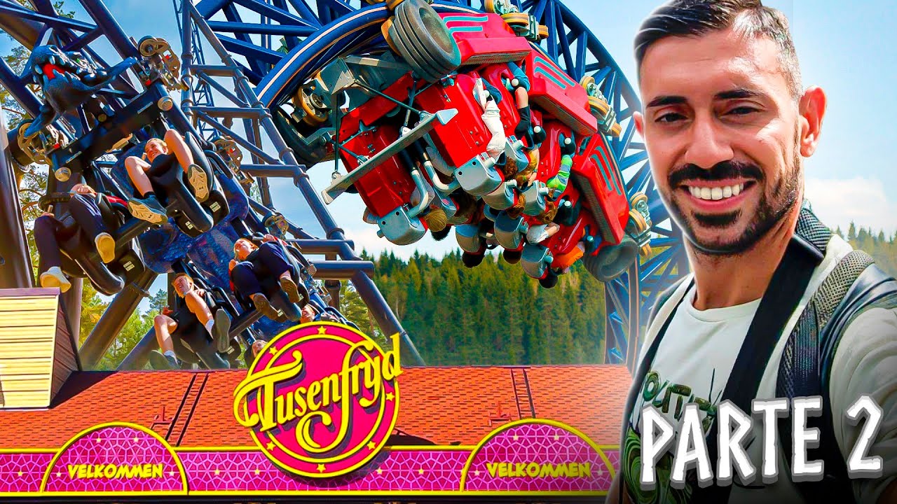 TUSENFRYD (2) 🇧🇻 El parque MÁS GRANDE de Noruega | Valhalla Ep.8